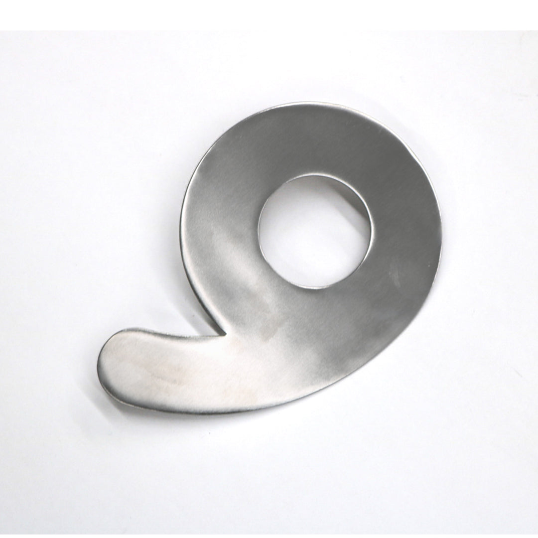 NUMERO INOX RED 96 155MM