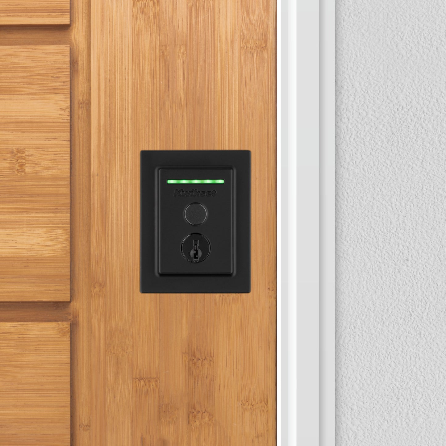 CERROJO DIGITAL CON HUELLA HALO KWIKSET NEGRO