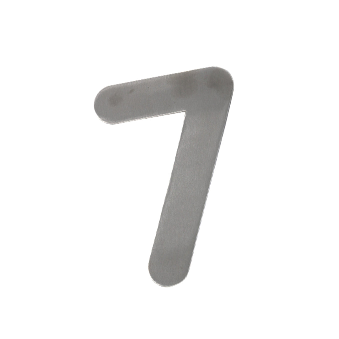 NUMERO INOX RED 7 155MM