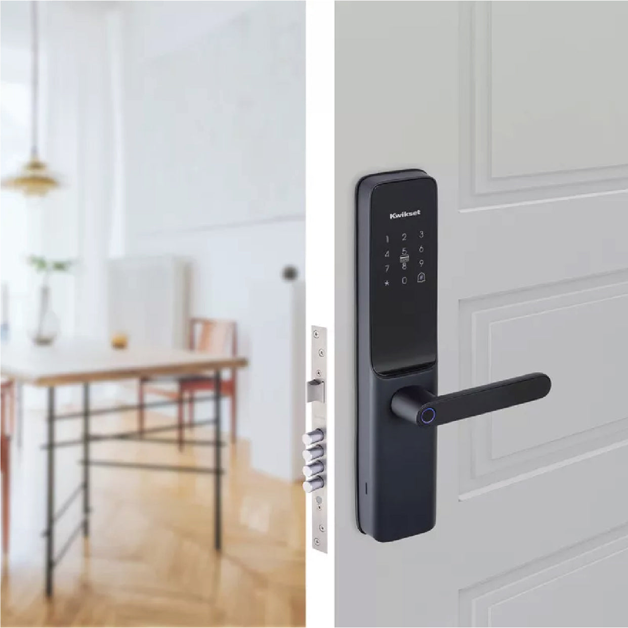 CERRADURA ELECTRÓNICA ORION NEGRA