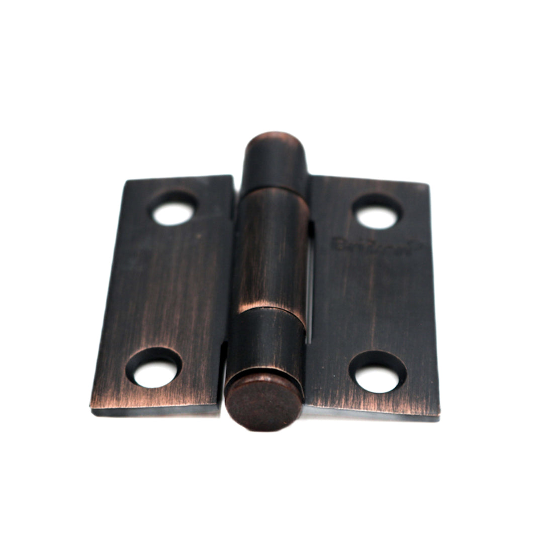 BISAGRA OIL RUBBED BRONZE CUADRADA SIN BALEROS DE 2 X2