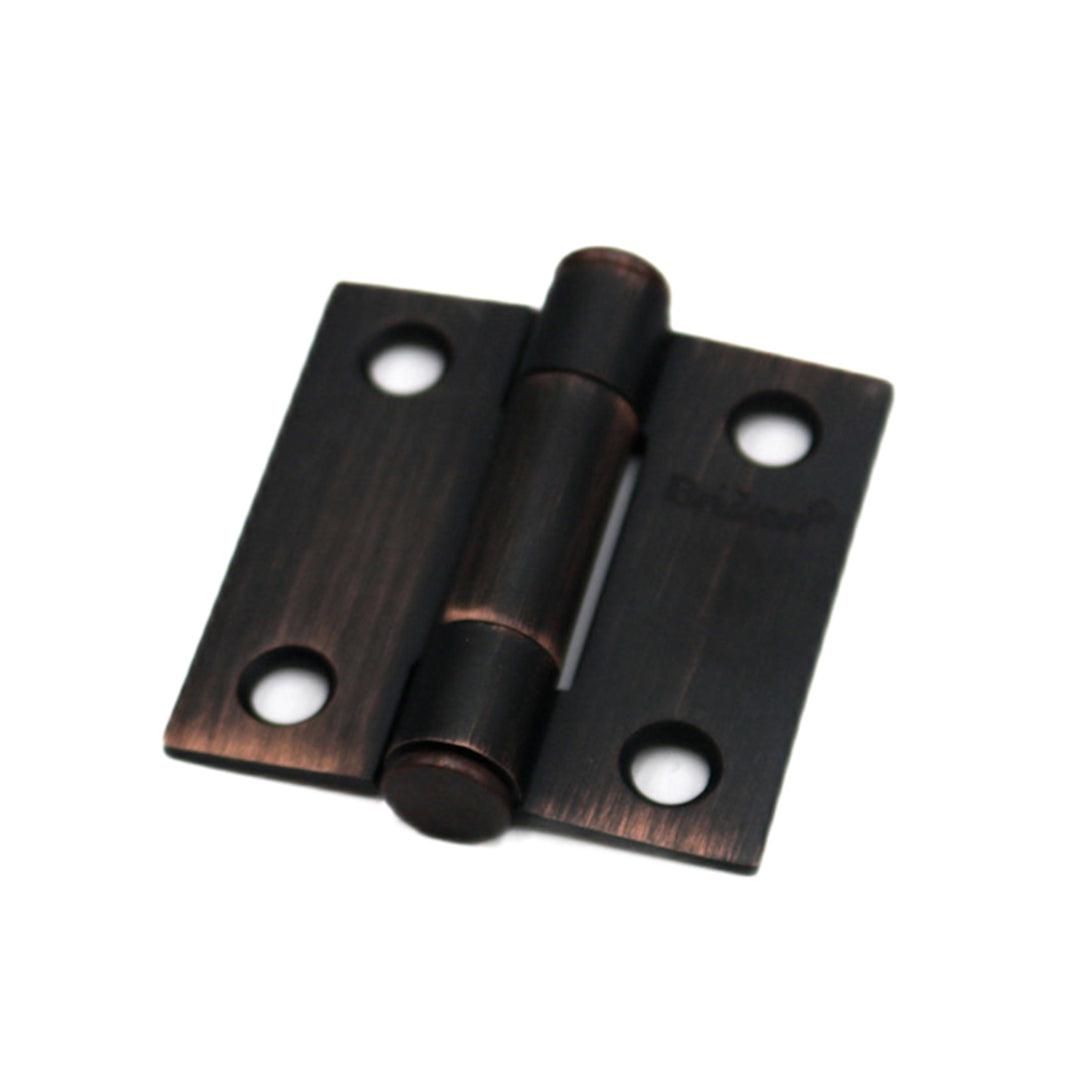 BISAGRA OIL RUBBED BRONZE CUADRADA SIN BALEROS DE 2 X2